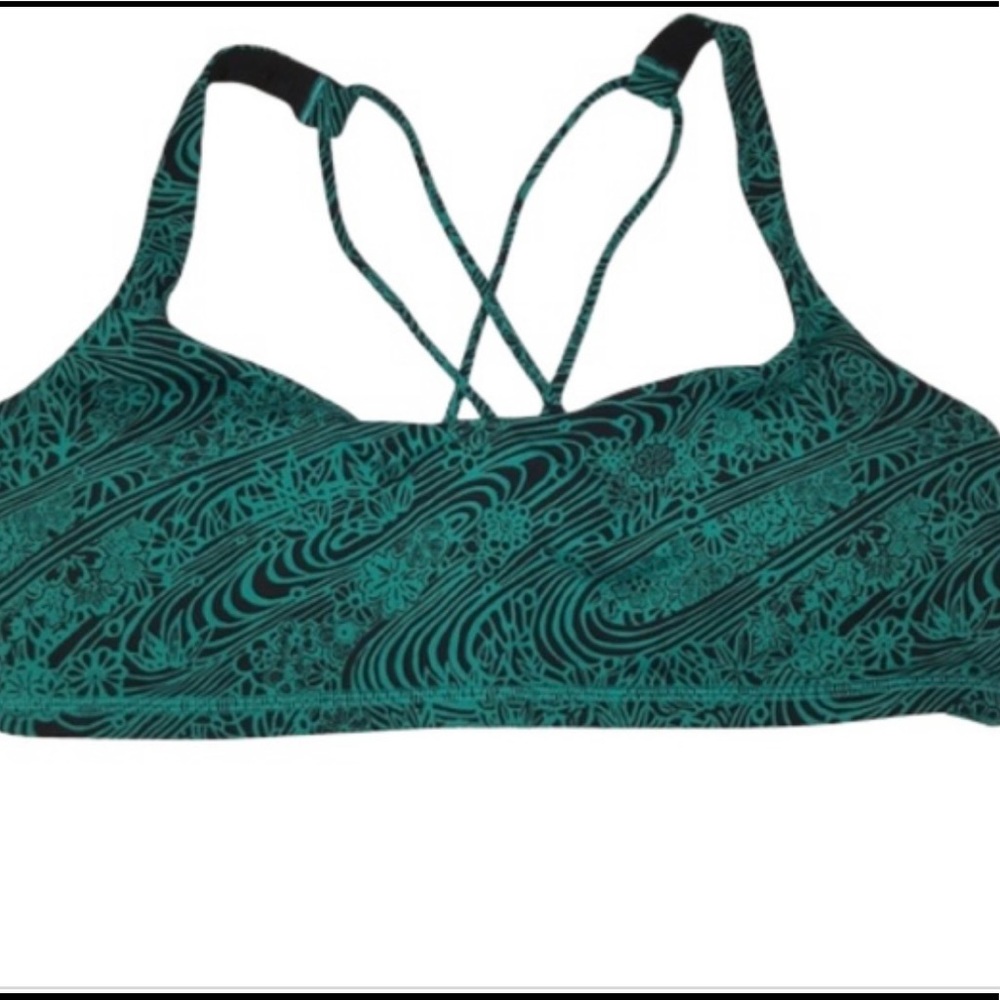 Lulu Lemon Free to Be bra in rare print